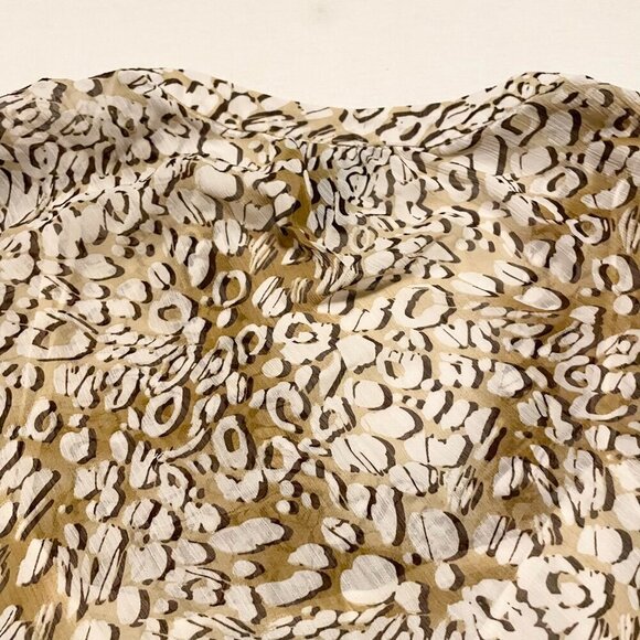 Bob Mackie Leopard Print w Built in Tank Top Womans Size 6 - Picture 14 of 16